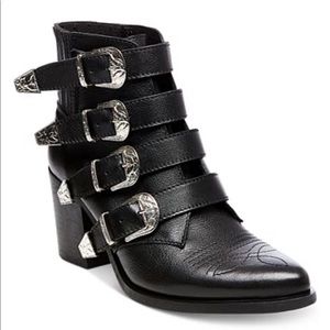 Western Block-Heel Bootie